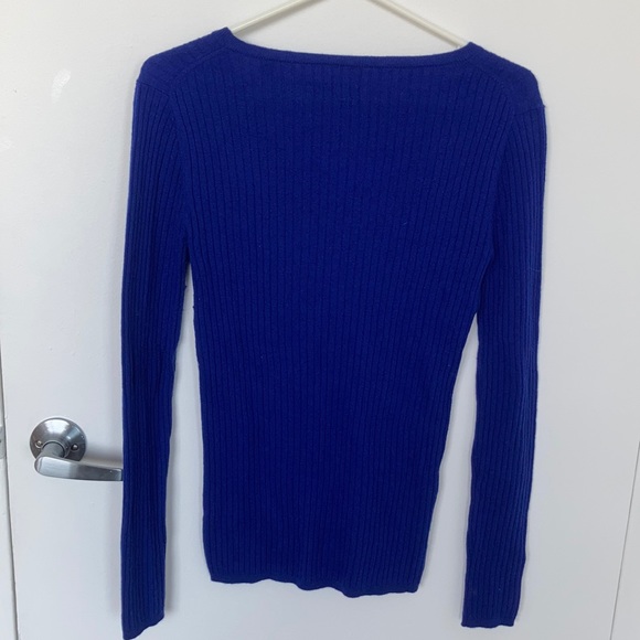 Saks Fifth Avenue Royal Blue Sweater - Picture 4 of 4